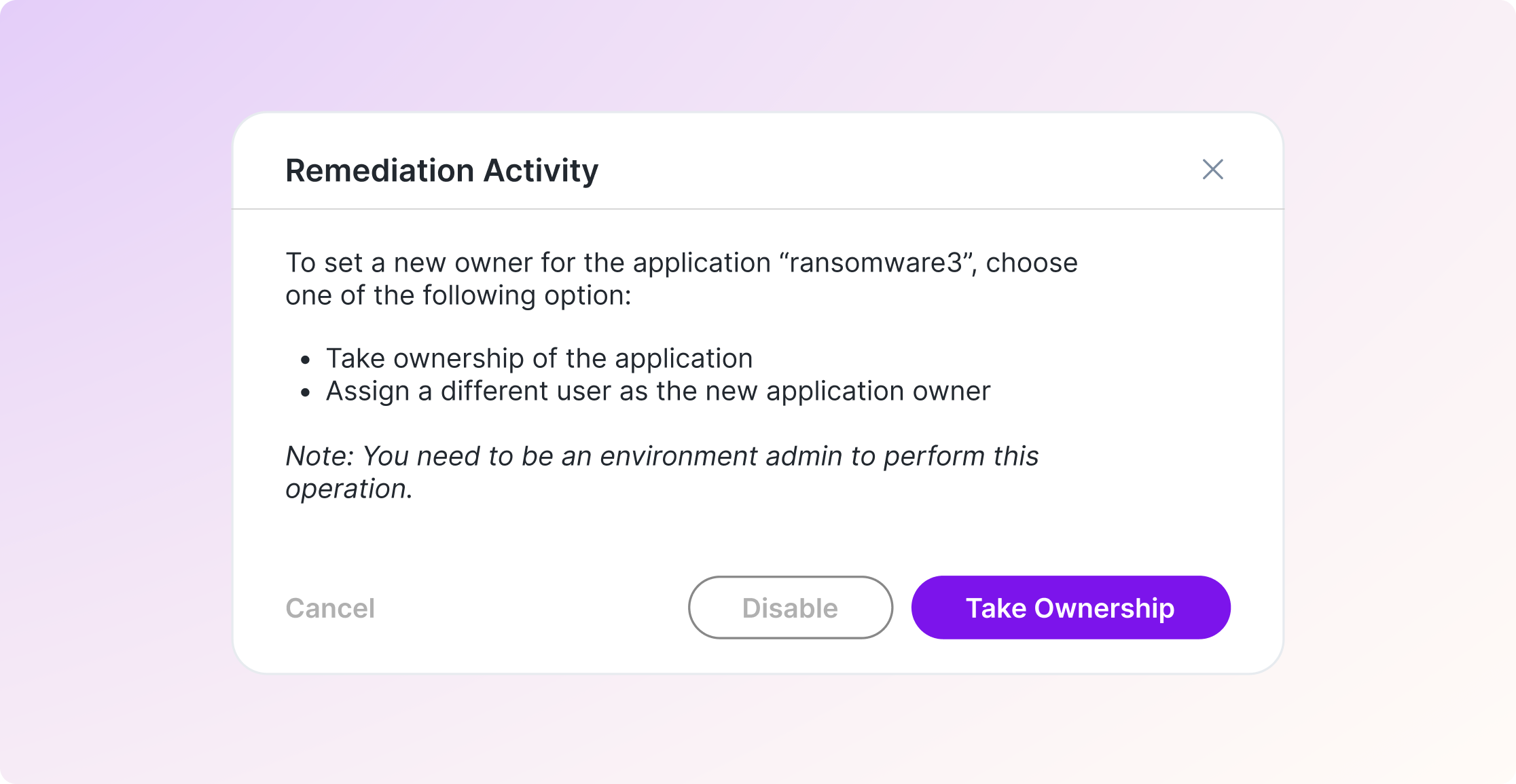 Kanopy safe decommissioning workflow for orphaned no-code assets